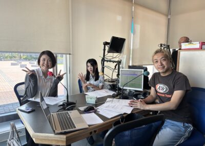 FM KOFUのラジオ番組「フリーダム!」に出演しました。(7月)